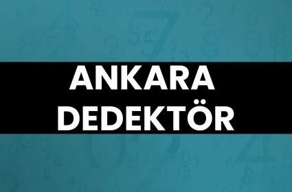 Ankara Dedektör