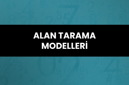 Alan Tarama Modelleri