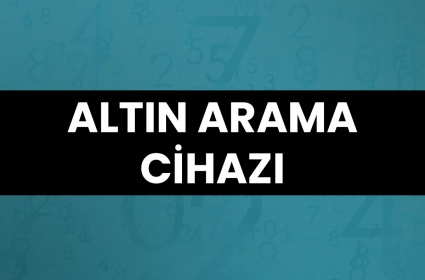 Altın Arama Cihazı