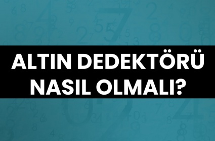 Altın Dedektörü, Ayrımlı Dedektör Nasıl Olmalı?