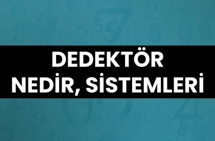 Dedektör Nedir, Sistemleri, Altın Ayrımlı Dedektör