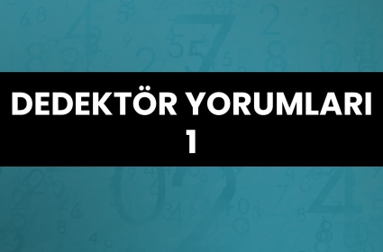 Dedektör Yorumları 1 Afyonkarahisar