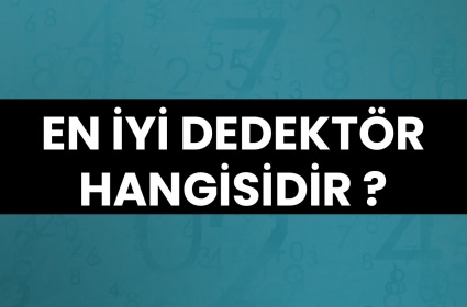 En İyi Dedektör