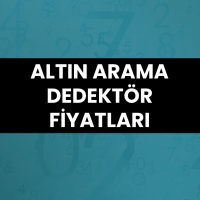 Altın Arama Dedektör Fiyatları